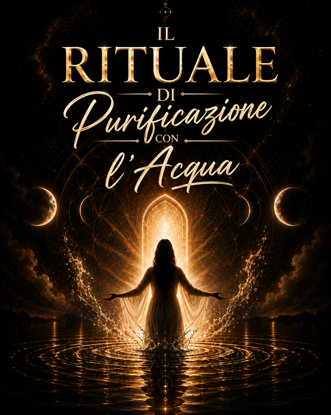 Il rituale di purificazione con l'acqua